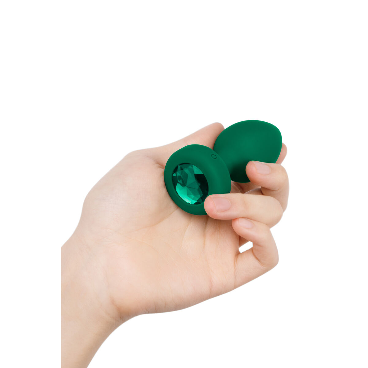 Plug Anal B-Vibe Vibrating Jewel grün M/L